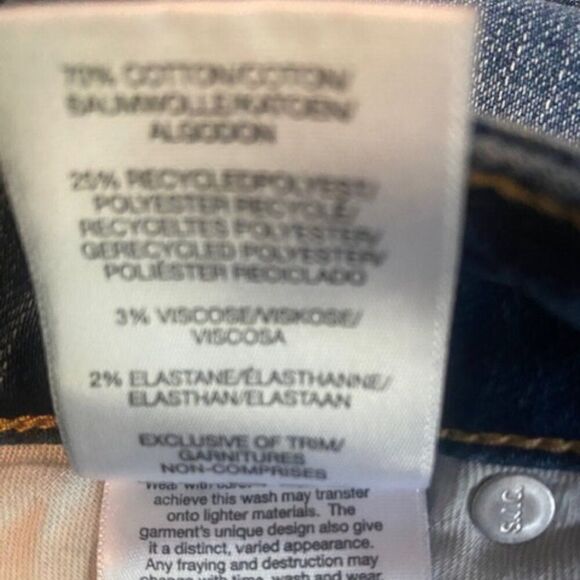 Silver Jean Co. Boyfriend 5 pocket distressed jeans, size 24 - Picture 5 of 5